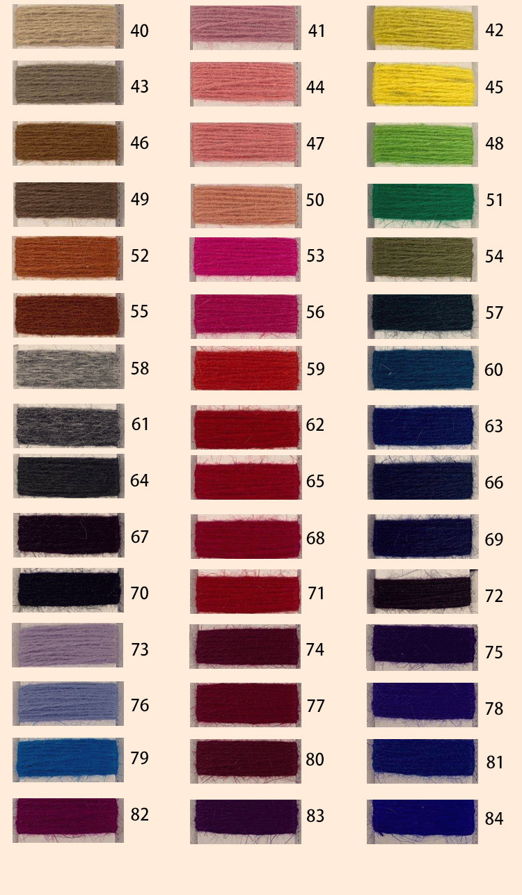 2/16nm Mink Hair Yarn Angora Crochet Luxury Used for Knitting Pp Bags