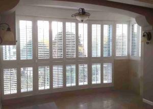 Quality Indoor PVC platation shutters ,indoor shutter blinds wholesale