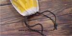 FDA 280mm*190mm CPE PE Drawstring Packaging Bags Double Drawstring Small Item