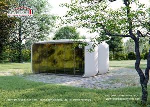 Quality 8m Glass Inflatable Capsule House Glamping Tents For Stores wholesale