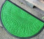 Polypropylene embossed anti slip rubber door mat Embossed floor mat