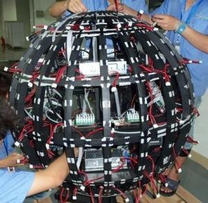 Quality 360 Degree Full Color Round Shape LED Display Ball Global Video Sphere 4mm Pixels wholesale