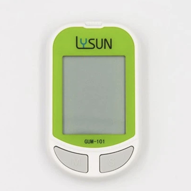 Compact And Lightweight Lysun GUM-101 Portable Uric Acid Test Meter