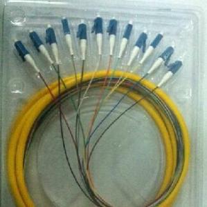 Quality 12 Cores LC Fiber Optic Patch Cord Single Mode For Telecommunication wholesale