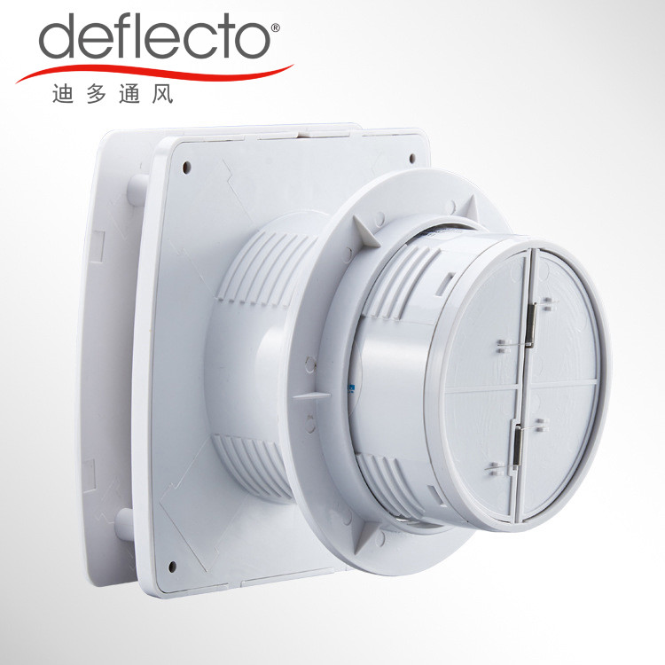 White Plastic Bathroom Ventilation Fan / Exhaust Ventilation Fan CE Certified