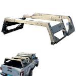 Pick Up 4x4 Accessories Carbon Steel Cargo Rack Roll Bar with Black Powder