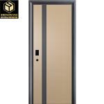 Corrosion Resistance Durable Aluminum Impact Front Doors Modern Aluminium Front
