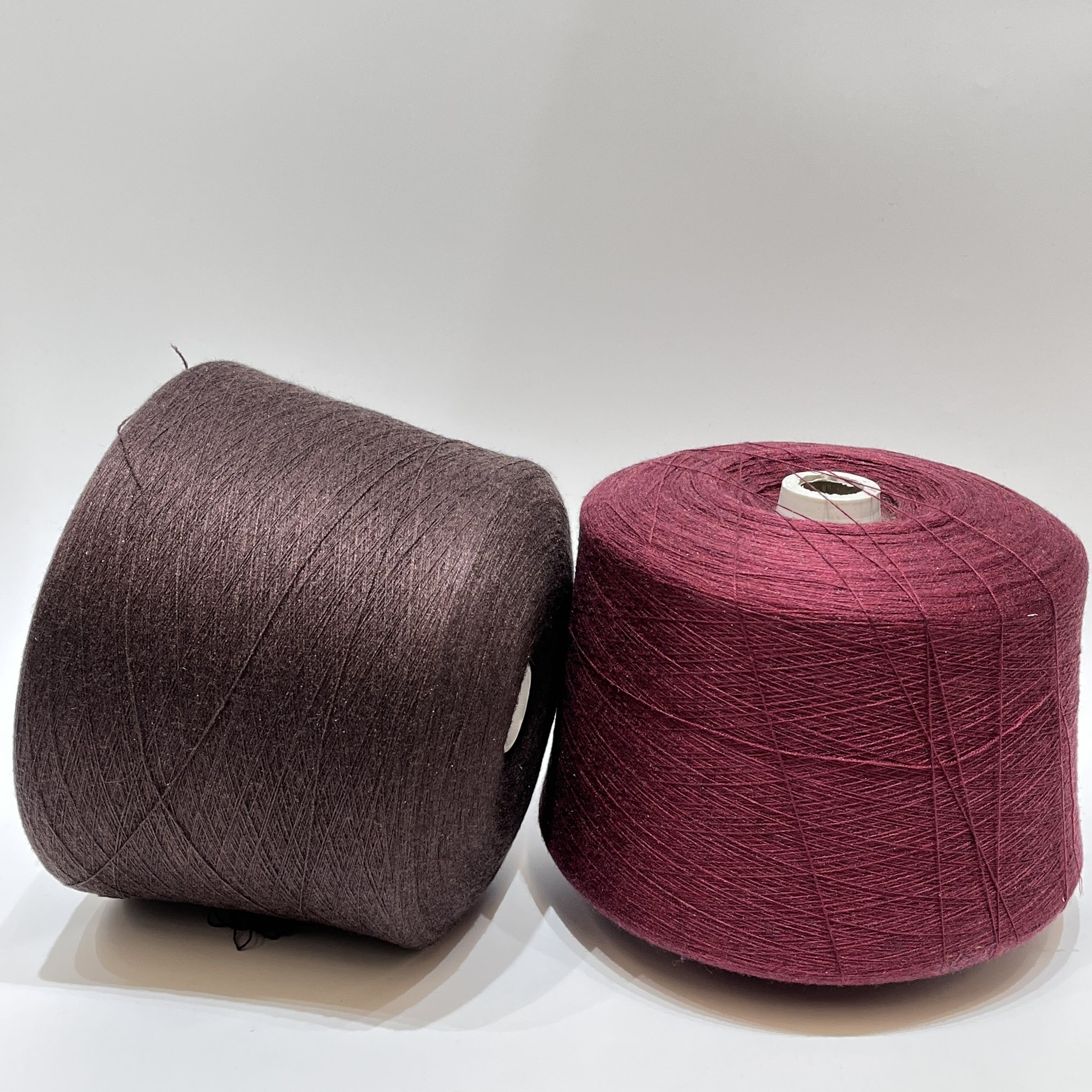 Soft Multicoloured Core Spun Yarn Viscose Blended Nylon Knitting Yarn
