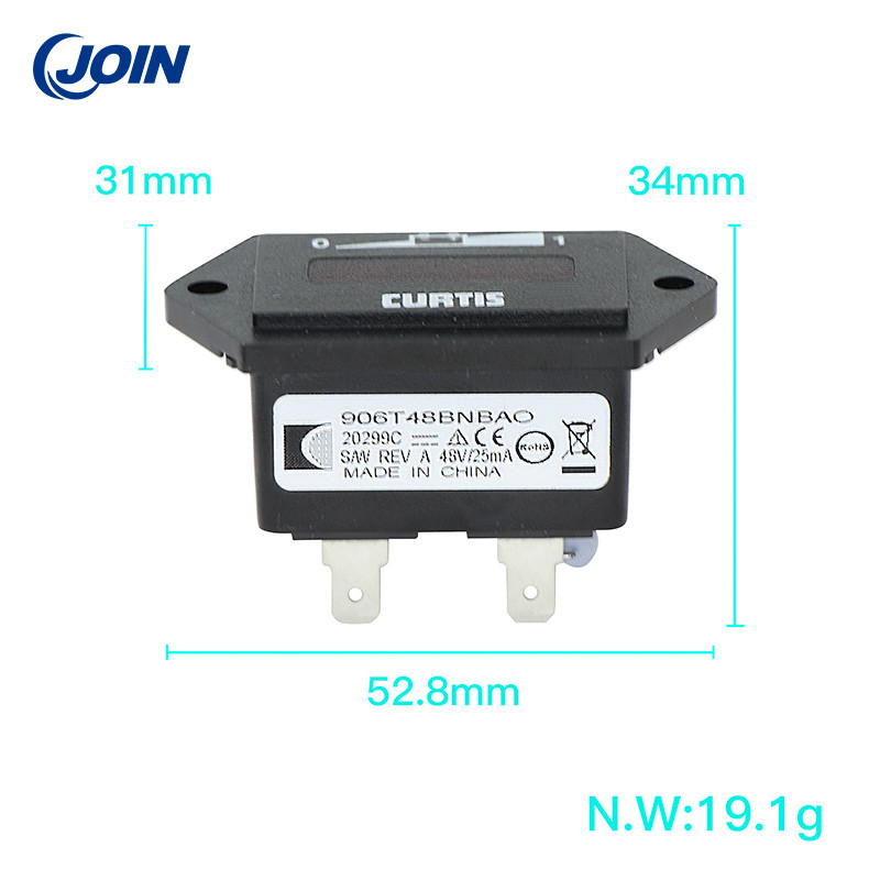 Curtis 48 Volt Golf Cart Accessories Battery Charge Indicator Meter
