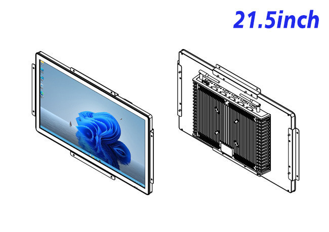 21.5-Inch Windows Display for Industrial Dashboards and Public Information