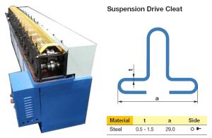 Quality Suspension Drive Cleat Machine 25mm 14 Stations wholesale