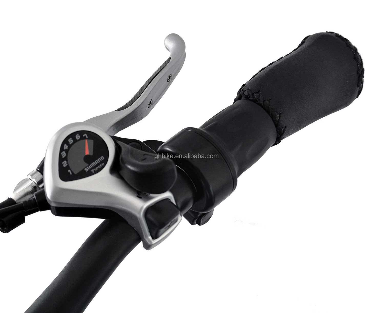 26 Inch 1000W 48V 17AH Lithium Battery 7 Speeds Electric Mountain Bike for Adult Men