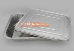 0.030mm Disposable Aluminium Foil Food Container For Food Packaged