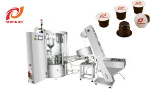 Quality Aluminum Nespresso Coffee Capsule Filling Sealing Machine wholesale