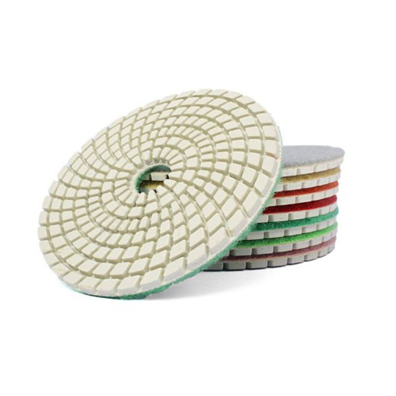 6 Inch Round Diamond Grinding Pads For Concrete / Granite