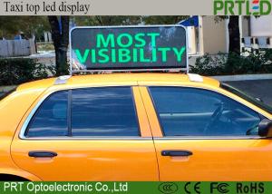 Quality High Resolution P5 Waterproof Taxi LED Advertising Sign 110-240V Input wholesale