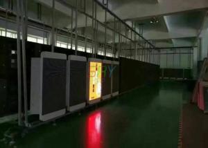 Quality P 5 Lamp Post Outdoor Full Color LED Display Sign HD Waterproof Street Light Flag wholesale