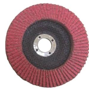 Quality EN12413 125mm Ceramic Sandpaper Metal Flap Discs 5 Inch wholesale