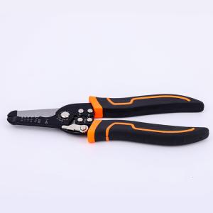Quality 132g Alloy Steel Wire Strippers Wire Soft Handle Cutting And Stripping Wire wholesale