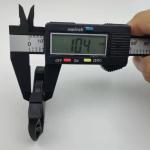 31.8mmx61.9mm Luggage Dual Side Release Buckle Clips Eco Friendly