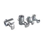 Nicket Steel Aluminium Profile Connectors for building