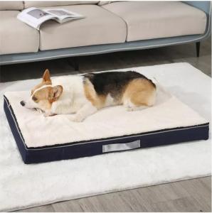 Quality Modern Pet Camp Jumbo Bed Orthopedic Memory Foam Washable Removable Cover For Large Small Pet wholesale