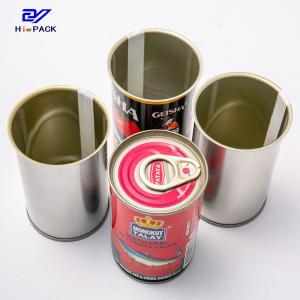 Quality Silver 80g Tin Can Food Packaging Customized Tinplate Food Packaging wholesale