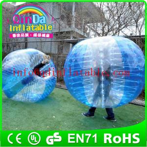 Quality Inflatable Bumper Ball Knocker Soccer Balls Bubble Football suit wholesale