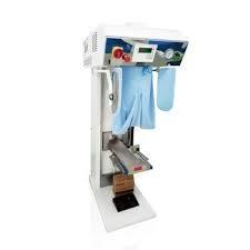 Quality 220 Volt Steam Jeans Press Machine Vertical 0.4-0.6MPa wholesale