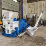 500 KG Weight 2024 Biomass Wood Piston Press Briquetting Machine for Fuel Bar