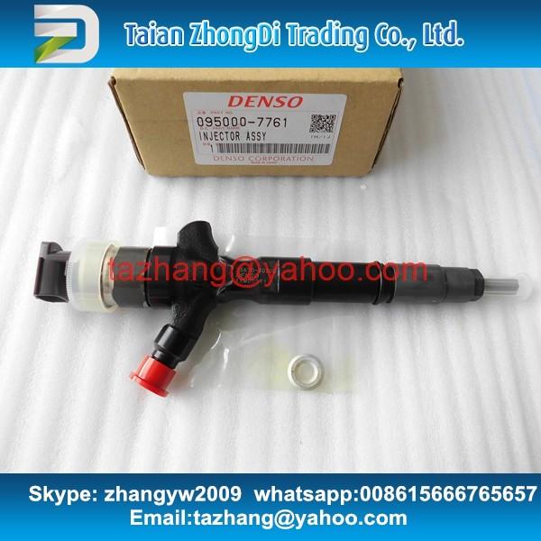 Denso Genuine common rail injector 095000-7761, 095000-7750, 23670-30300,23670