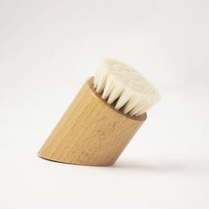 Quality Bamboo Wood Eco Friendly Cleaning Brush Facial Wool Bristles wholesale