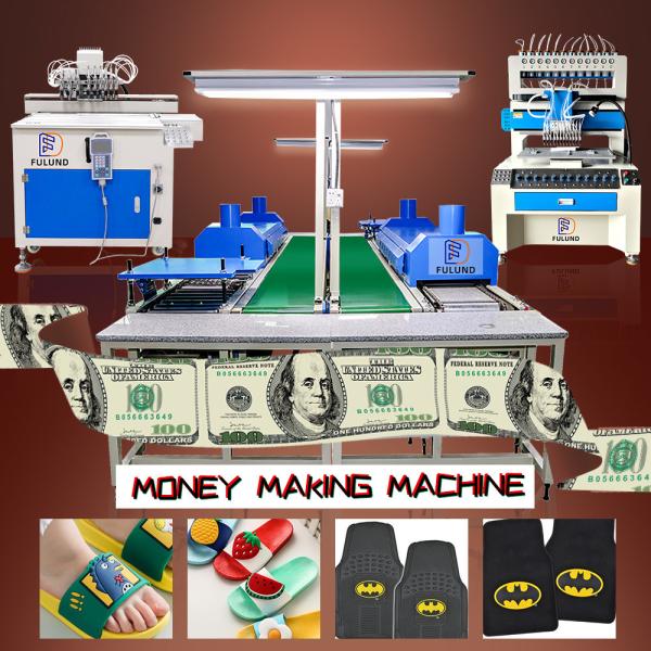 Cheap Shoe injection molding machine is used for PVC blowing slippers and snow boots making car mat production line for sale