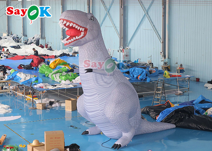 Decoration Inflatable Tyrannosaurus Dinosaur 5m For Advertising