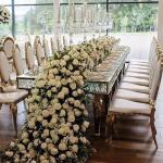 King Wedding Banquet Chairs High Back Decor Backrest Golden Leisure 52x55x112cm