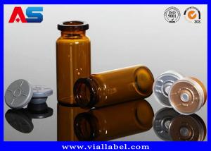 Quality Amber Brown Glass Pharmaceutical Industrial 10ml Dropper Bottles Ayonet Mouth / Dropper wholesale