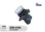 Normally Closed Round Push Button Switch SB5 Series As Warning Signals