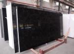 20MM Black Artificial Quartz Stone For Quartz Kitchen Vanity top