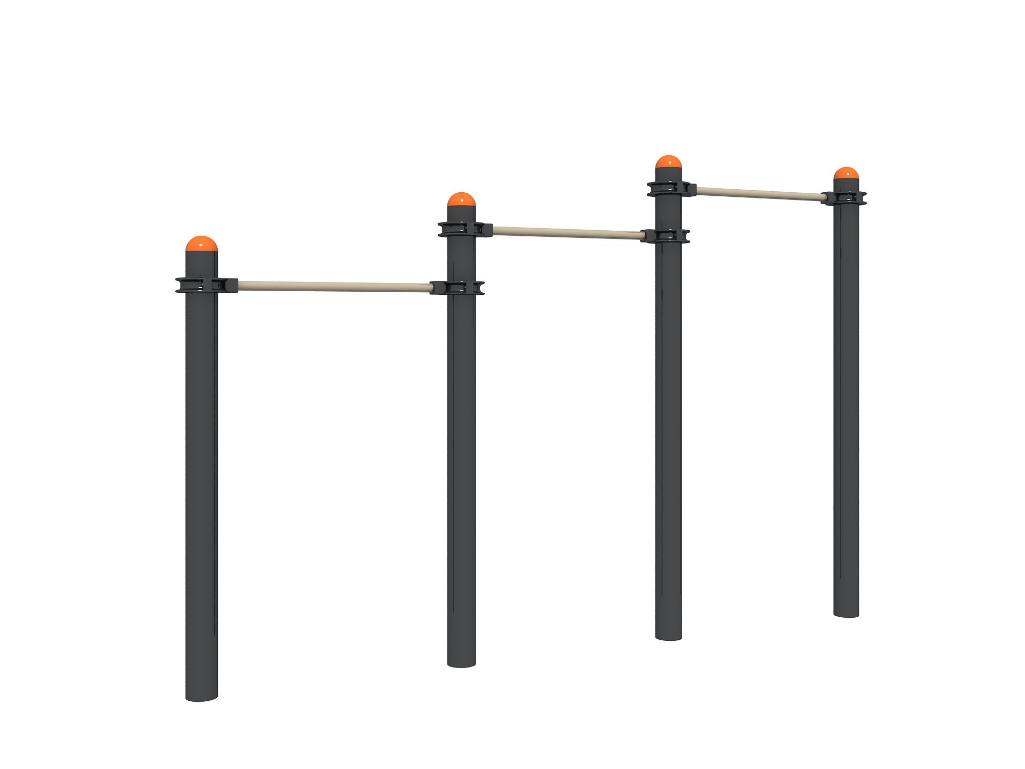 Balance Bar Body Exercise Adults Outdoor Fitness Equipment with CE Certificate Approved