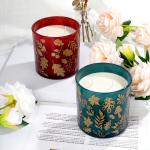 2 Wick Glass Jar Scented Candle Handmade Luxury Aromatherapy Soy Candles In Jars