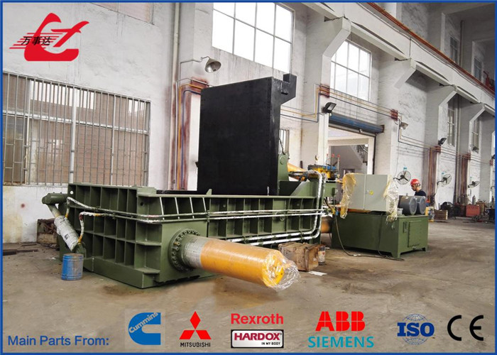 WANSHIDA Metal Scrap Baling Machine For Steel Scrap HMS 1 & 2 Scrap
