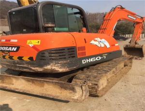 Quality used doosan dx60 crawler mini excavator/doosan 6ton excavator in korea wholesale