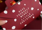 300gsm White Card Elegant Triangle Folding Paper Festive Gift Boxes