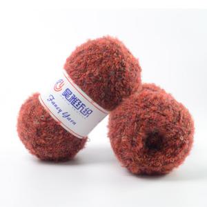 Quality 1/5.5NM Comfortable Soft Warm Colorful Circle Yarn For Knitting Scarf Sweater wholesale