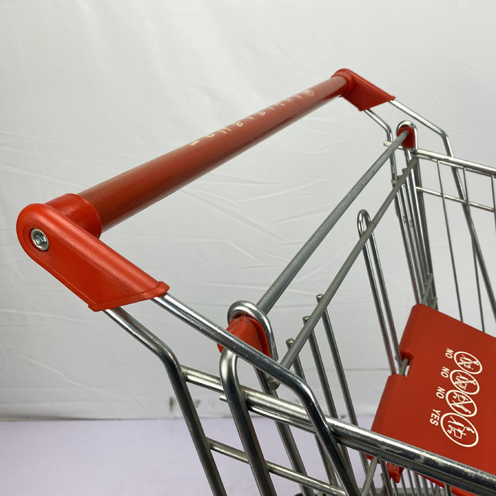 180L Q195 Steel Supermarket Shopping Trolley CE Certificate