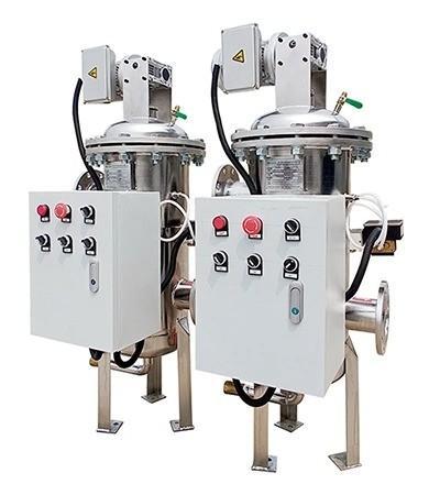 62KG Carbon Steel Waste Water Treatment Self Cleaning Water Filter for Food Shop