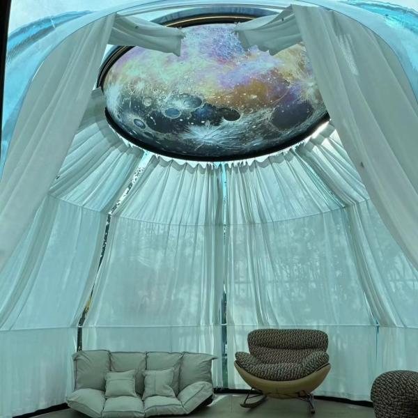 Outdoor Luxury Transparent Inflatable Bubble Room Camping Hotel Tent House Dome
