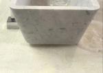 Modern Natural Stone Bathtub Rectangle Shape Marble Stone Polished Finish