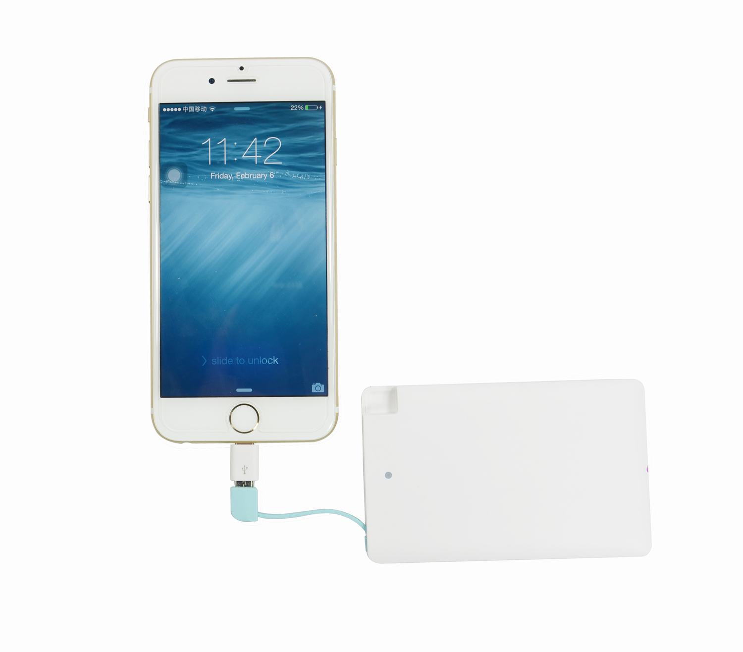 2600mAh Lipstick Power Bank ultra-thin , Backup Mobile Charger Power bank