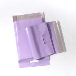 Purple PE Hand Eco Friendly Mailer Bags For Clothing Packaging